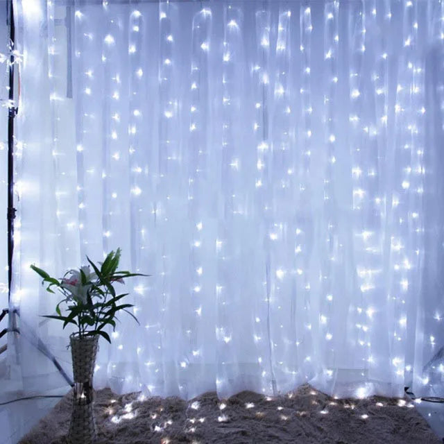 LED Christmas Curtain Lights – Festive Home Decor
