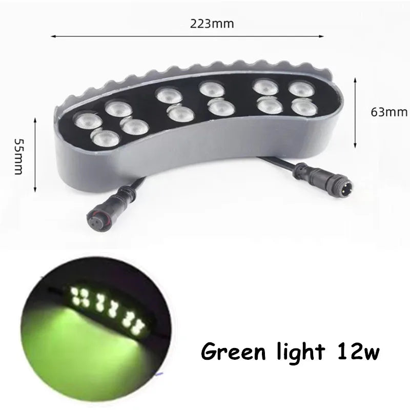 LumaTree Outdoor LED Lamp 12W RGB (24V/220V)