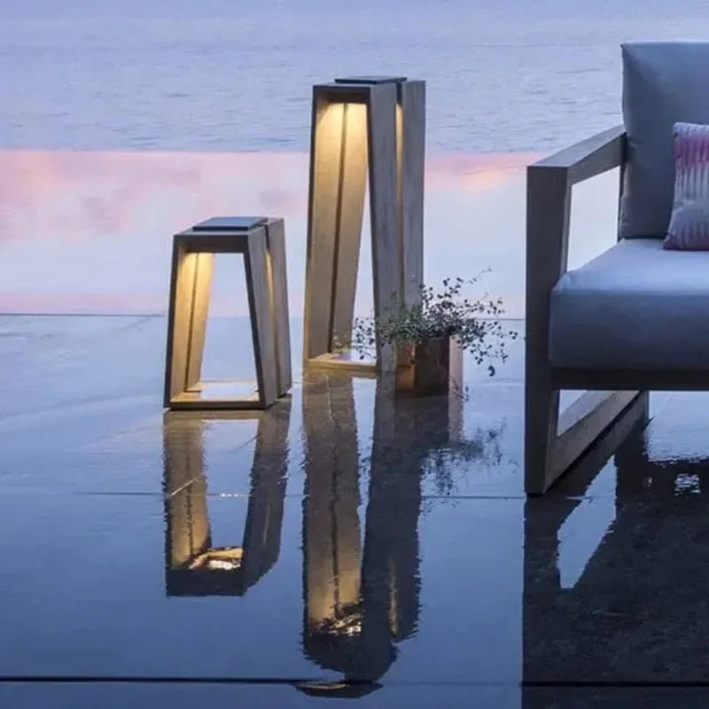 Modern Solar LED Garden Wall Lights
