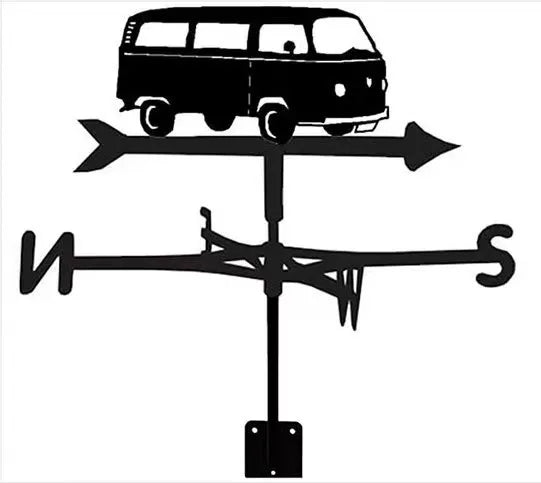 IronCraft Witch Weathervane – Outdoor Garden & Roof Decor