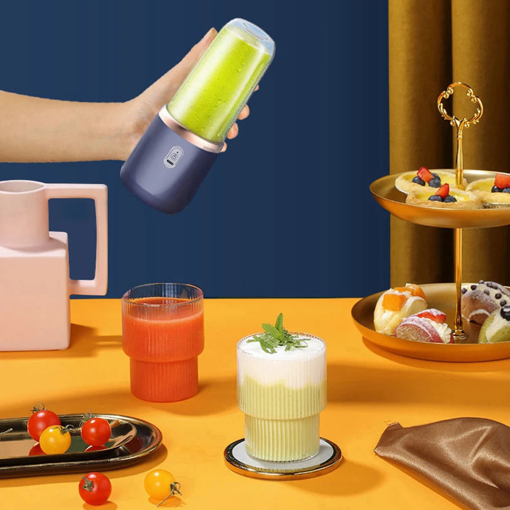 Portable 6-Blade USB Mini Juicer