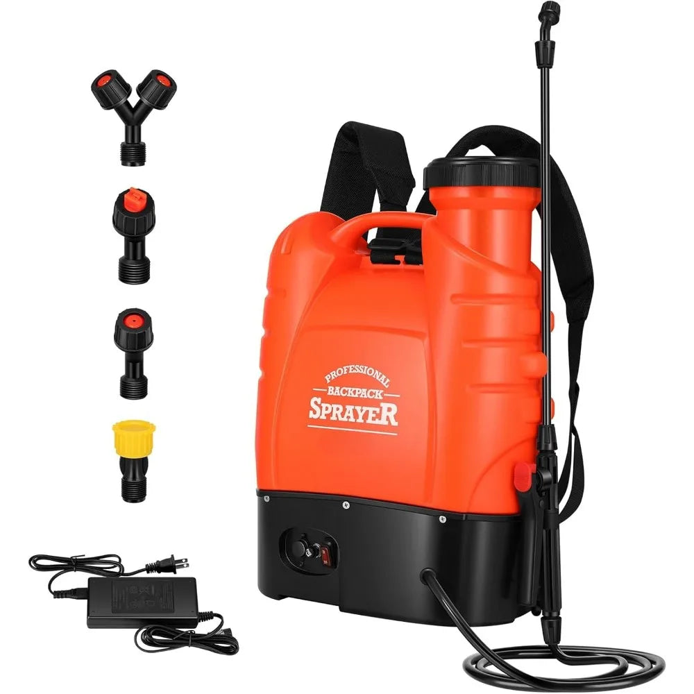 4-Gallon Battery Powered Backpack Sprayer