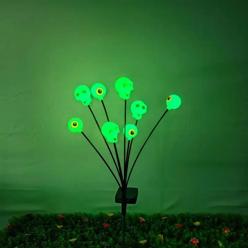Solar Halloween Eyeball Garden Lights – 2pcs