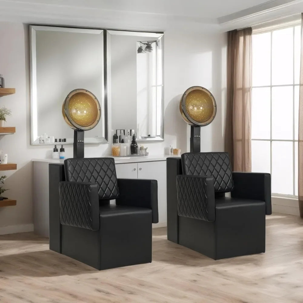 Professional Salon Dryer Chair – Extra Wide Seat for Hooded Dryer