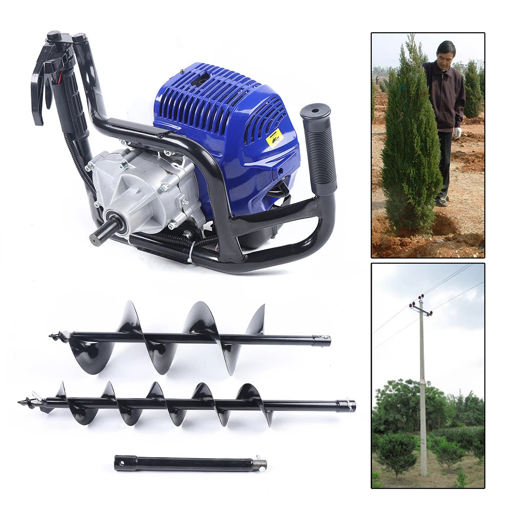 52cc Gas-Powered Post Hole Digger