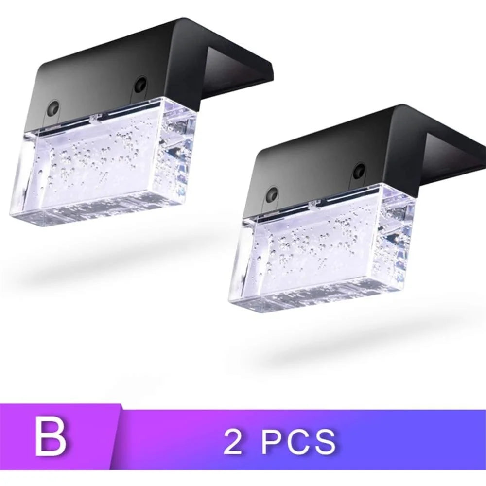 Solar Wall & Deck Lights – Outdoor LED Step & Fence Lighting (Waterproof)