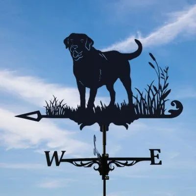 IronCraft Witch Weathervane – Outdoor Garden & Roof Decor