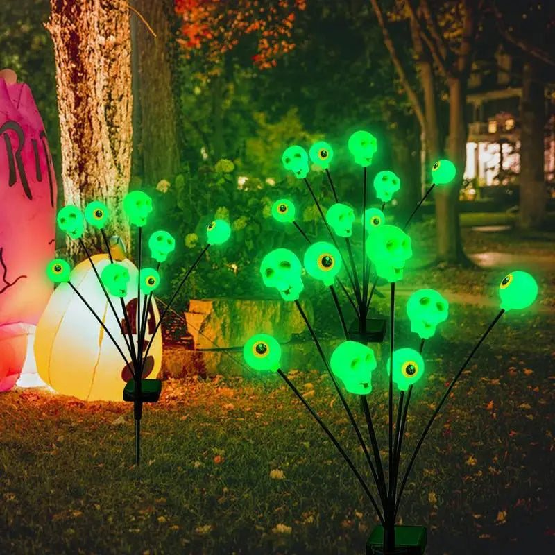 Solar Halloween Eyeball Garden Lights – 2pcs