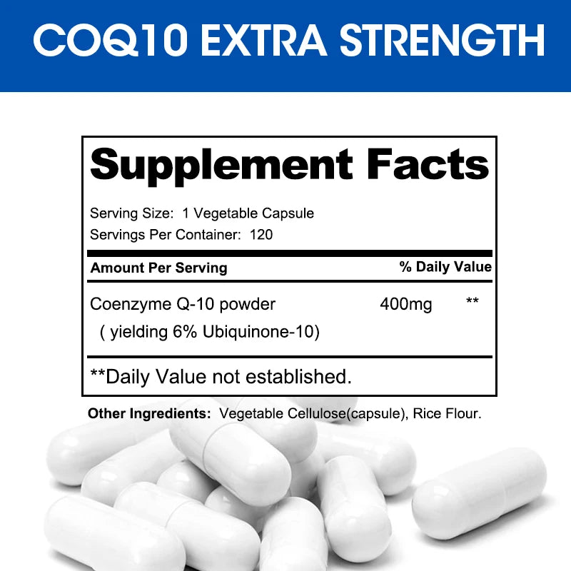 CardioQ10 Ultra – Organic CoQ10 Heart & Energy Support
