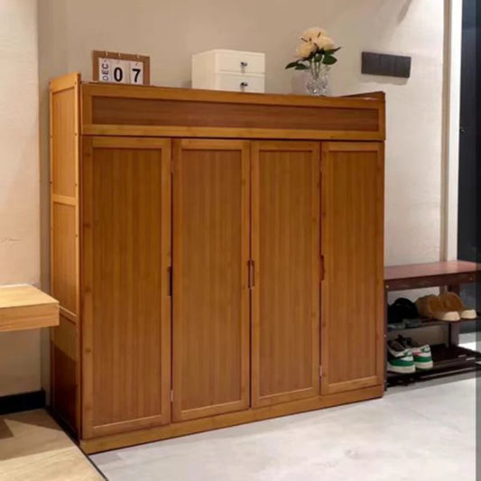 Bamboo Luxe Shoe Cabinet – Modern Storage & Organizer