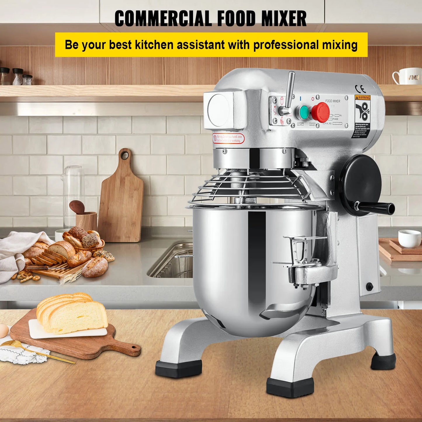 VEVOR Electric Dough Mixer & Stand Blender