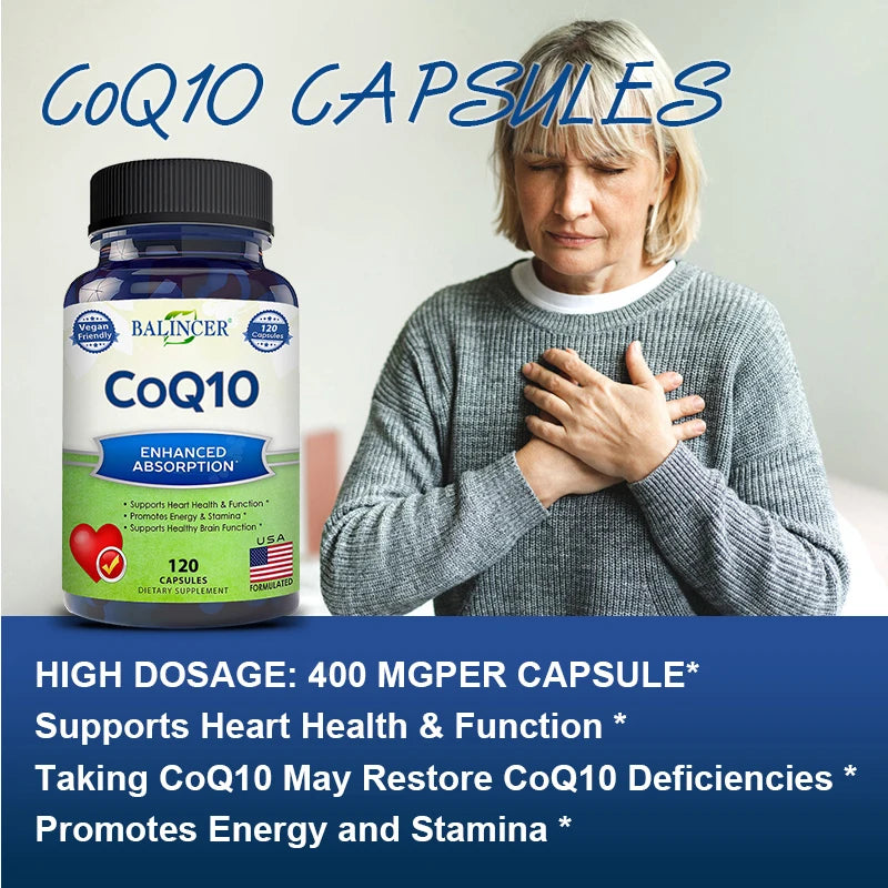 CardioQ10 Ultra – Organic CoQ10 Heart & Energy Support