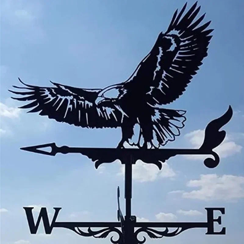 IronCraft Witch Weathervane – Outdoor Garden & Roof Decor