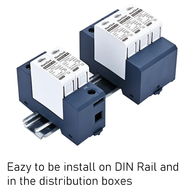 DC Surge Protector SPD – 100V-1000V | 20KA-60KA | Lightning Protection