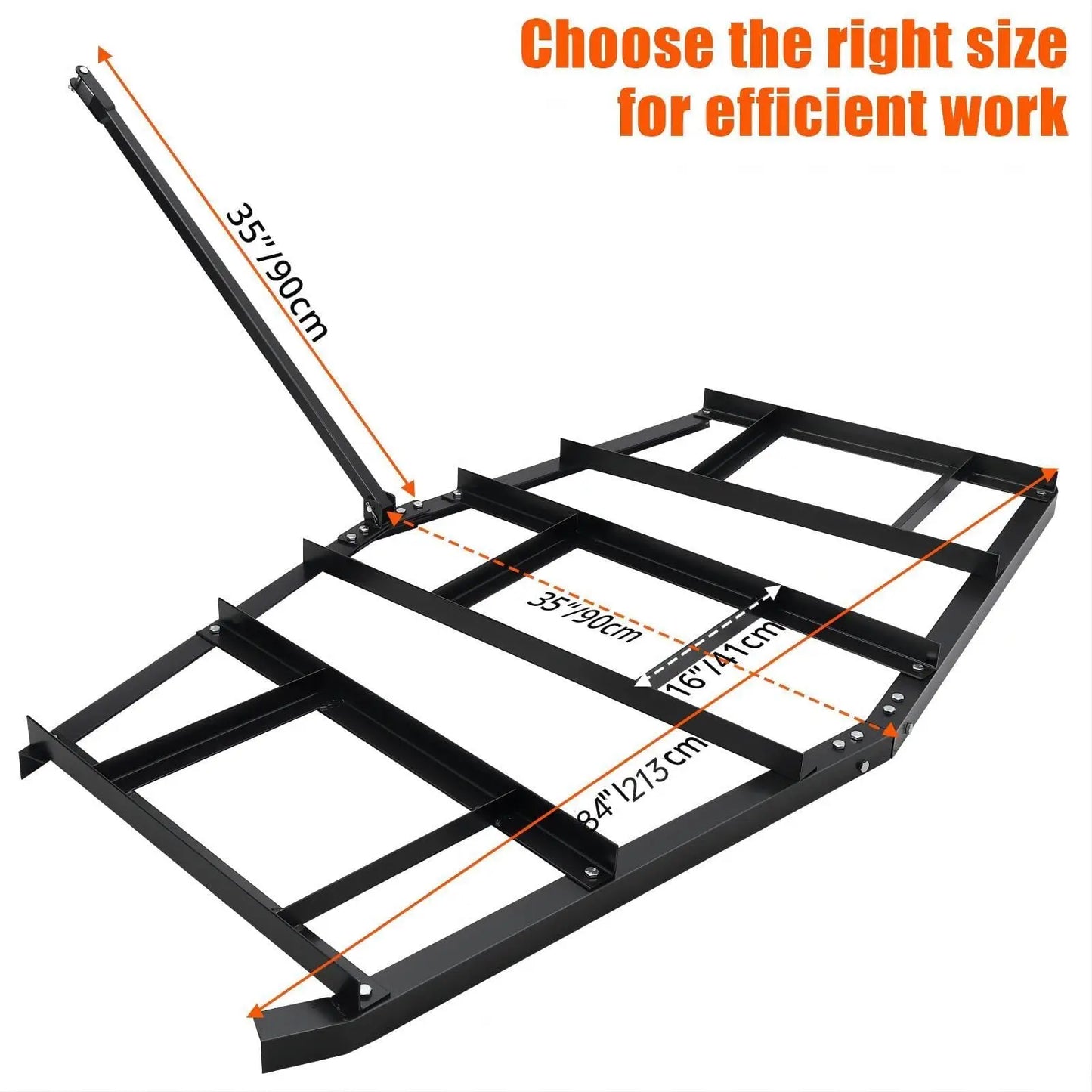 74" Heavy Duty Driveway Drag for ATV/Tractors