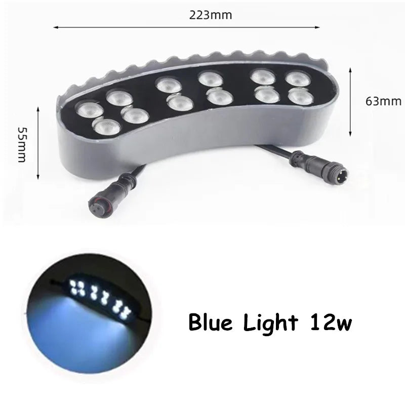 LumaTree Outdoor LED Lamp 12W RGB (24V/220V)