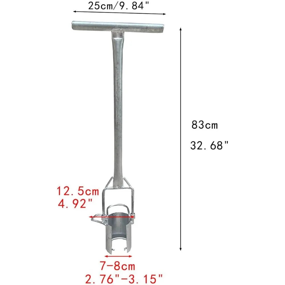 Long-Handled Bulb and Seedling Transplanter