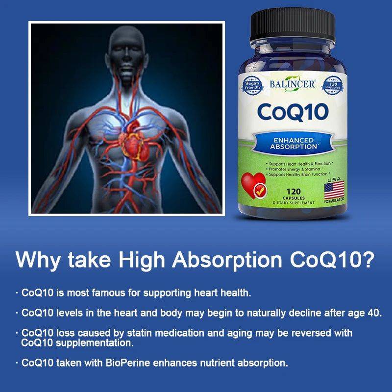 CardioQ10 Ultra – Organic CoQ10 Heart & Energy Support