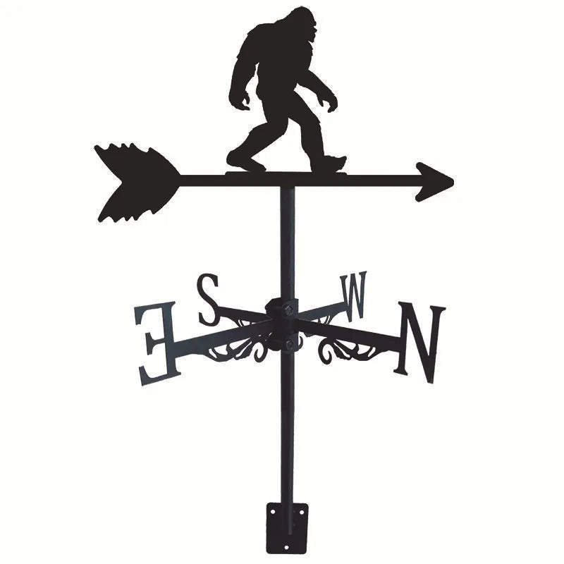 IronCraft Witch Weathervane – Outdoor Garden & Roof Decor