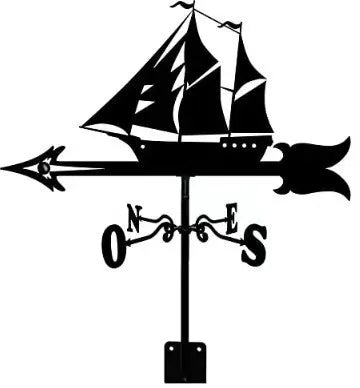 IronCraft Witch Weathervane – Outdoor Garden & Roof Decor