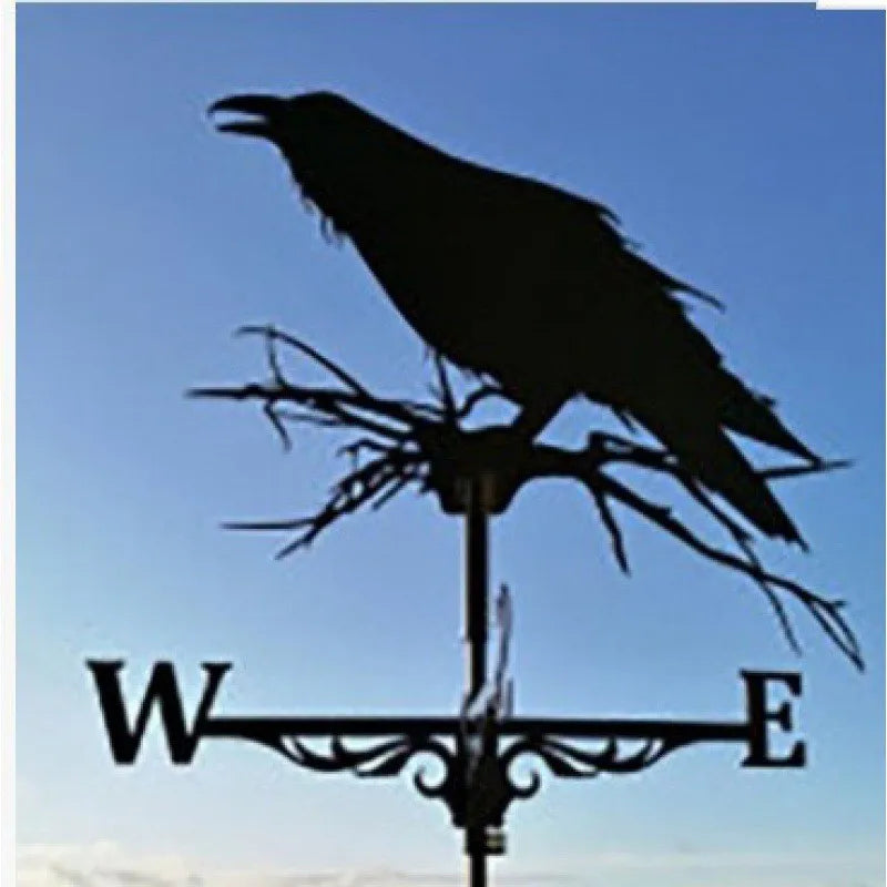 IronCraft Witch Weathervane – Outdoor Garden & Roof Decor
