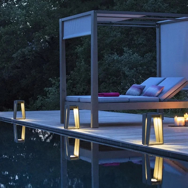 Modern Solar LED Garden Wall Lights