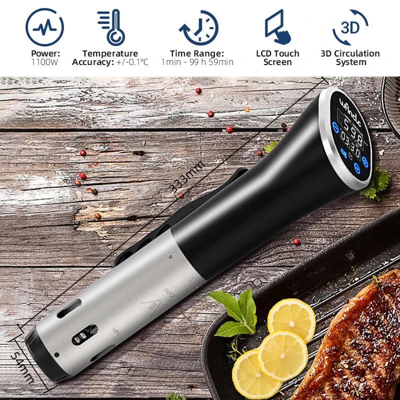 Wancle ChefPro 1100 – Precision Sous Vide Immersion Cooker