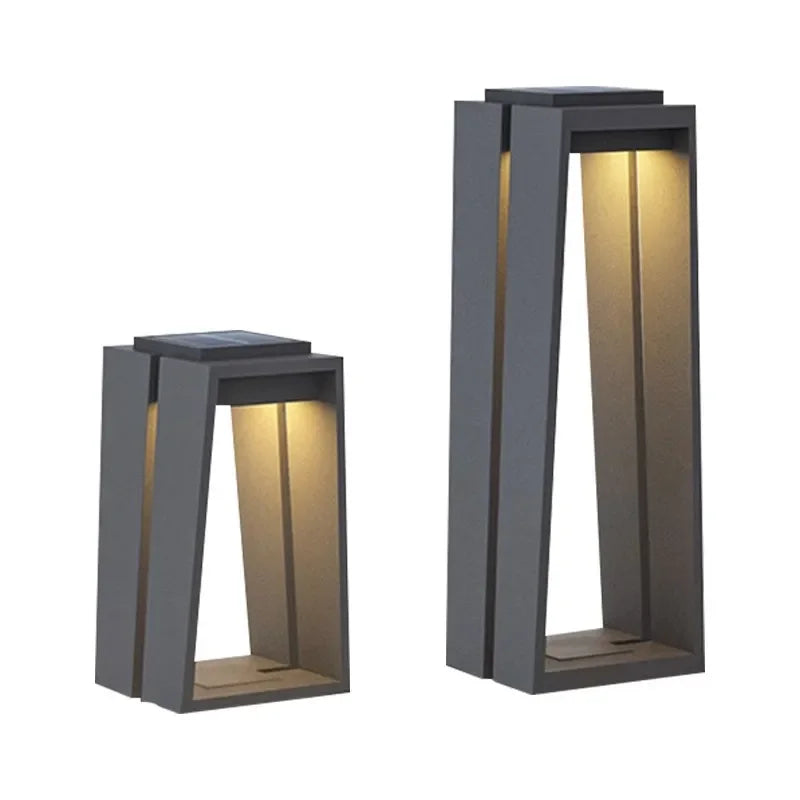 Modern Solar LED Garden Wall Lights