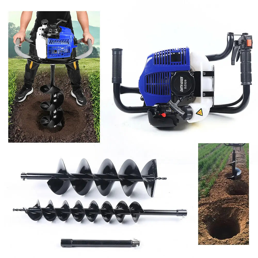 52cc Gas-Powered Post Hole Digger