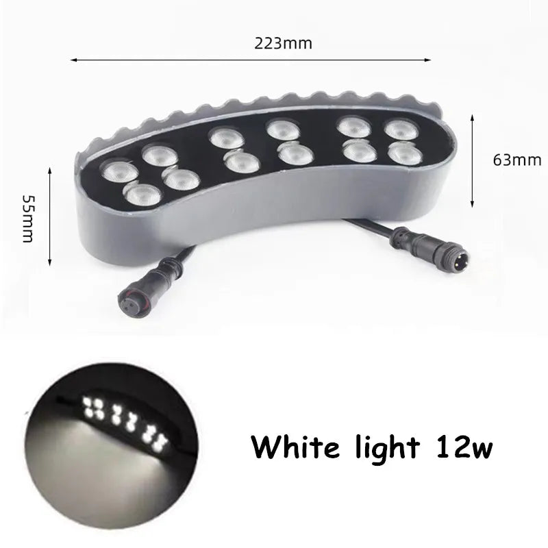 LumaTree Outdoor LED Lamp 12W RGB (24V/220V)