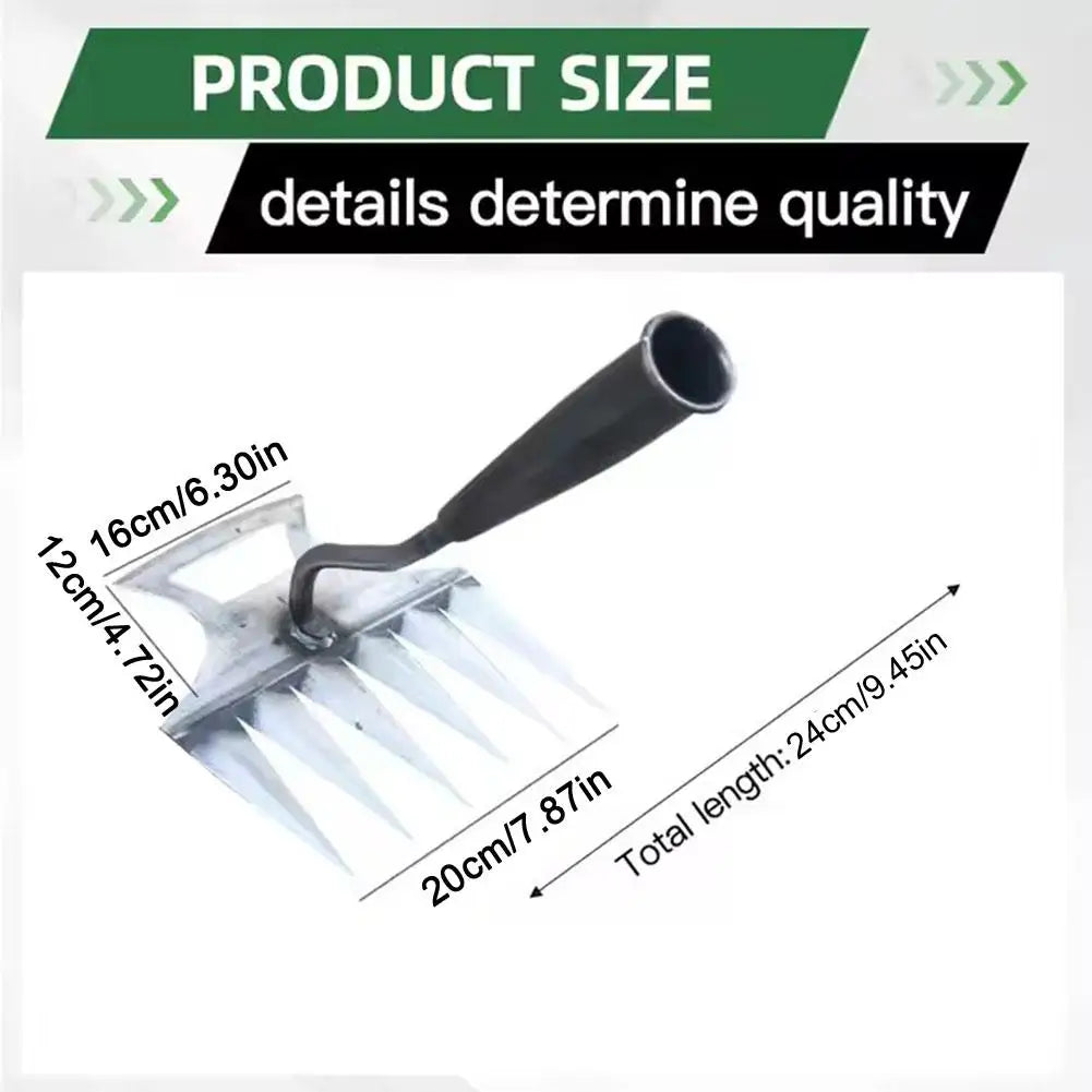 Multi-Purpose Gardening Hoe and Rake