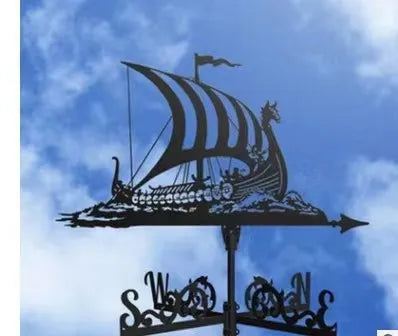 IronCraft Witch Weathervane – Outdoor Garden & Roof Decor