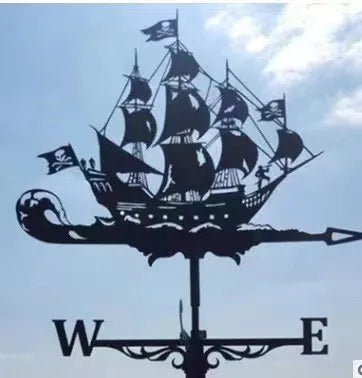IronCraft Witch Weathervane – Outdoor Garden & Roof Decor