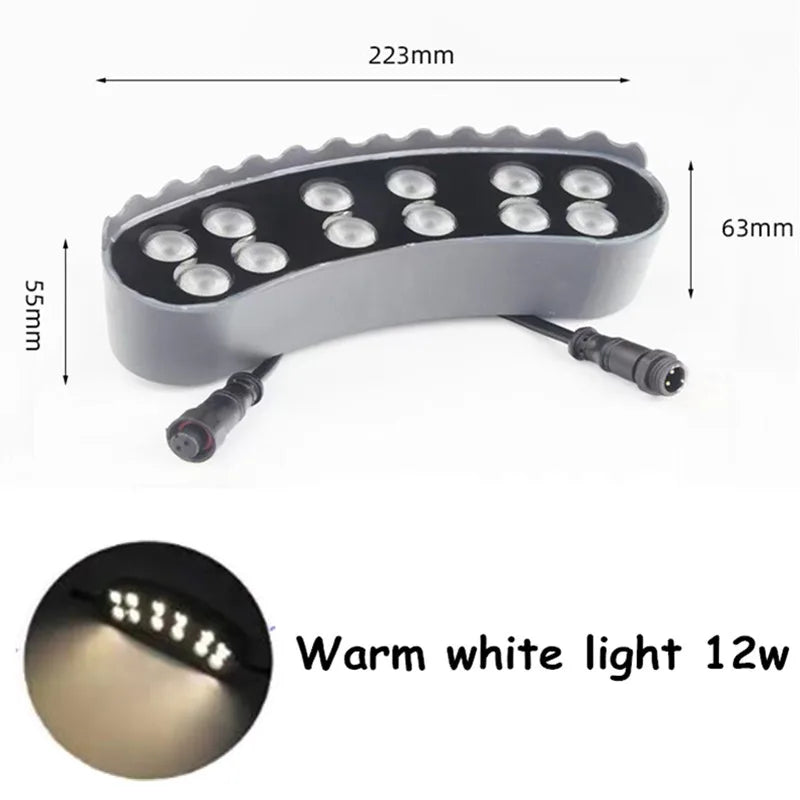 LumaTree Outdoor LED Lamp 12W RGB (24V/220V)