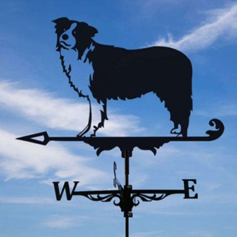 IronCraft Witch Weathervane – Outdoor Garden & Roof Decor