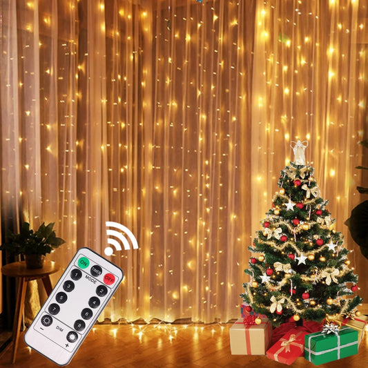 LED Christmas Curtain Lights – Festive Home Decor