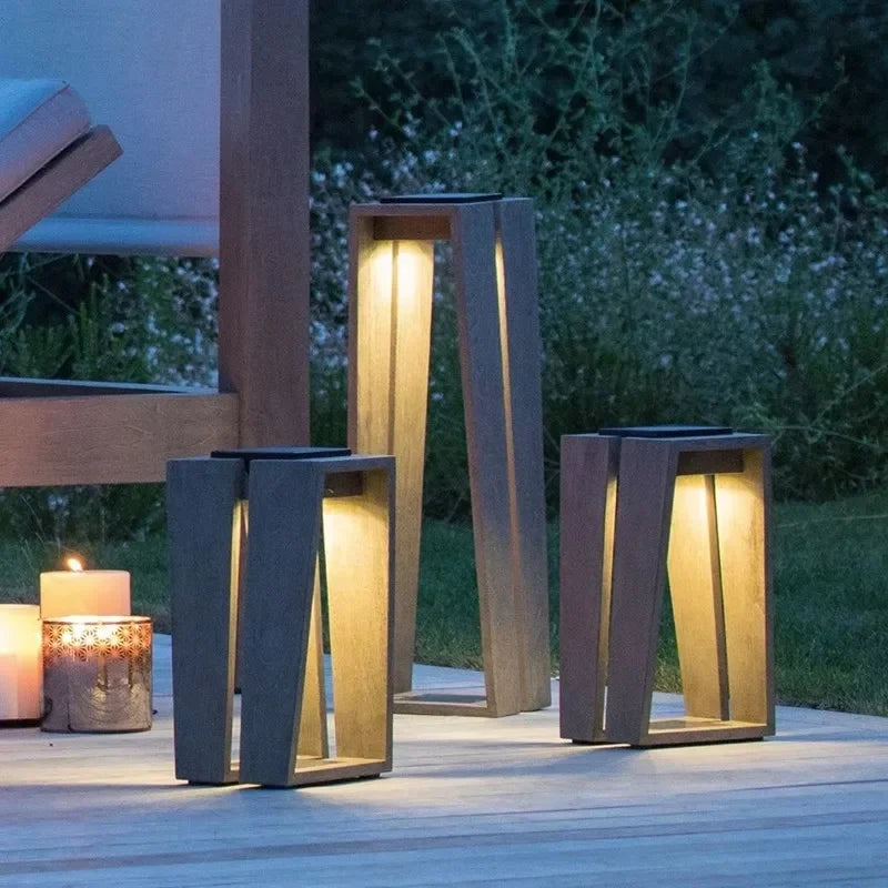Modern Solar LED Garden Wall Lights