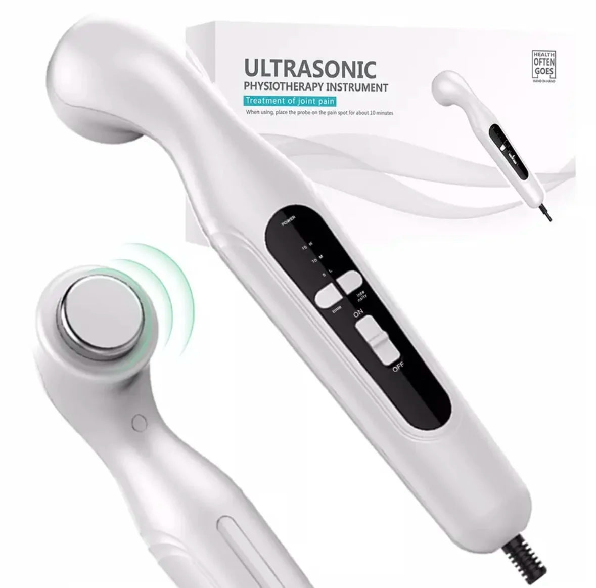 Ultrasonic Pain Relief Therapy Device – Portable Arthritis & Muscle Massager