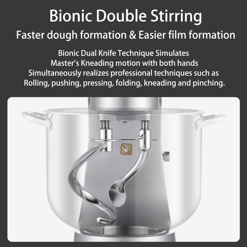 SUNATUR 16L Commercial Stand Mixer