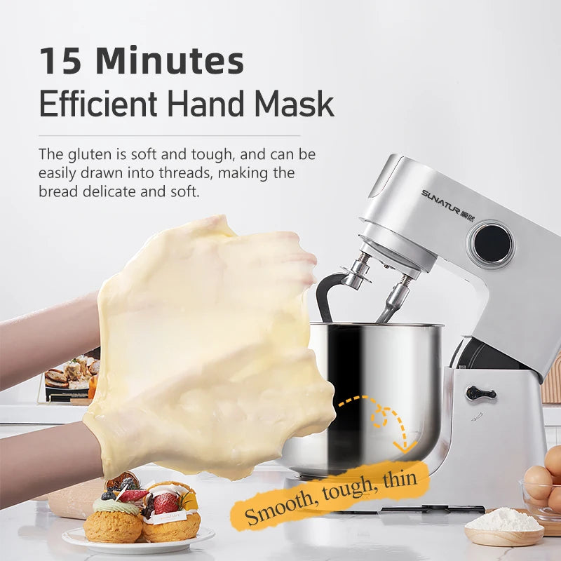 SUNATUR 16L Commercial Stand Mixer